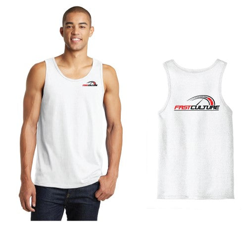 Men's White Tank